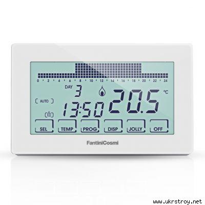 Недельный термостат c сенсорным экраном СН180 (бел, Киев