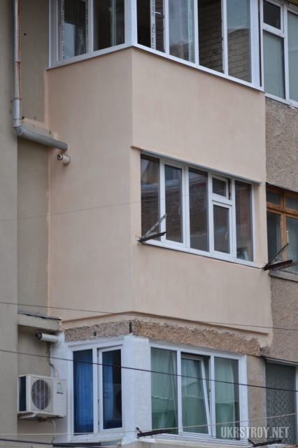 Утепление балконов снаружи, Киев