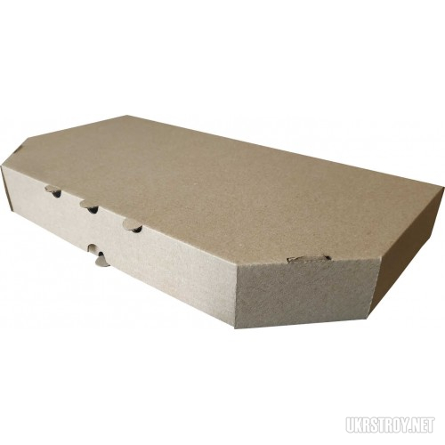 Коробка (330 х 170 х 40), для хачапури, бурая
