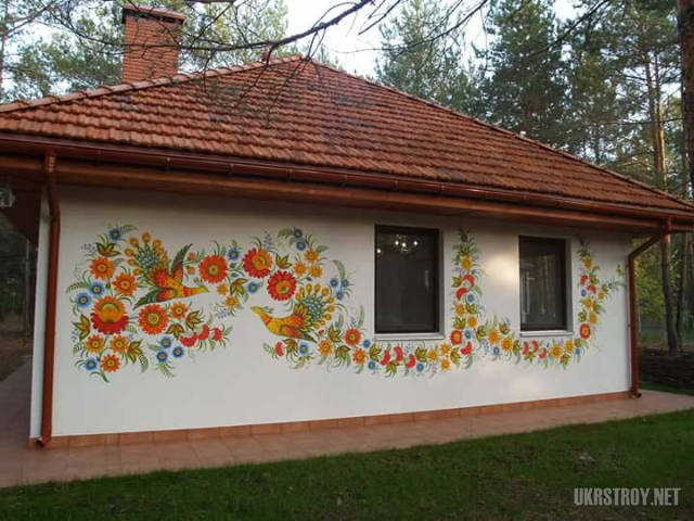 Сучасний будинок (котедж) в українському стилі, м.Харків
