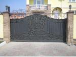 Ворота кованые ручной работы под заказ Киев